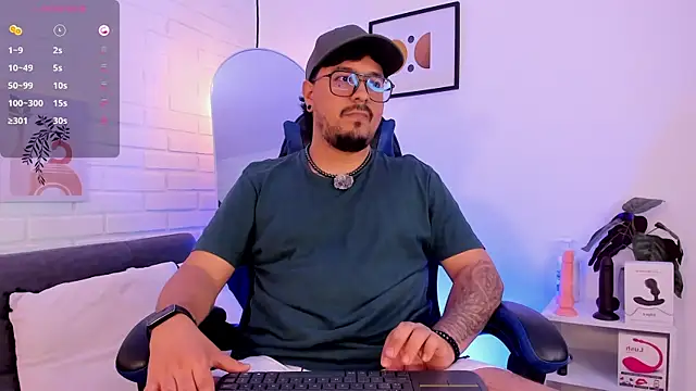 DaviidEvans  online show from January 14, 7:47 am