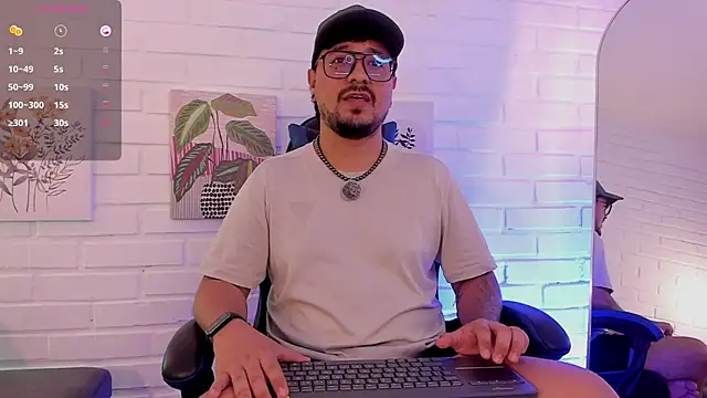 DaviidEvans  online show from January 18, 4:05 am