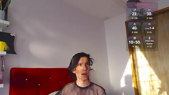 Snapshot of LAICK_01 chatting on December 13, 10:15 pm LAICK 01 online show from December 13, 10:15 pm