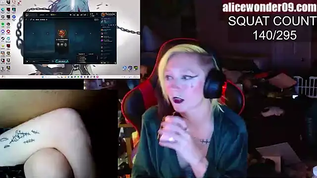 alicewonder09 online show from January 19, 5:15 am