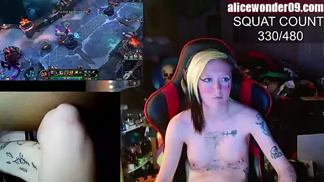 alicewonder09 online show from January 21, 8:08 am