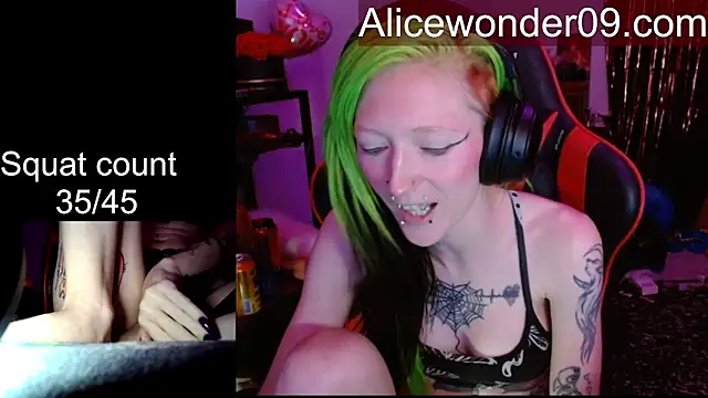 alicewonder09 online show from March 3, 4:18 am