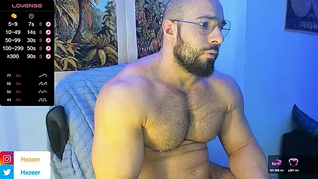 Snapshot of Musculus6 chatting on February 23, 6:56 pm Musculus6 online show from February 23, 6:56 pm