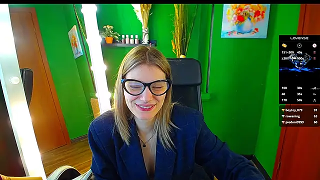 Snapshot of MaryHiggins chatting on February 13, 12:32 pm MaryHiggins online show from February 13, 12:32 pm
