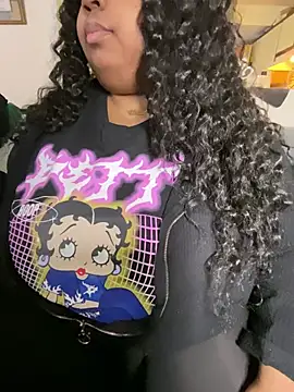 Snapshot of EbonyGoddessKira chatting on January 21, 3:54 pm EbonyGoddessKira online show from January 21, 3:54 pm