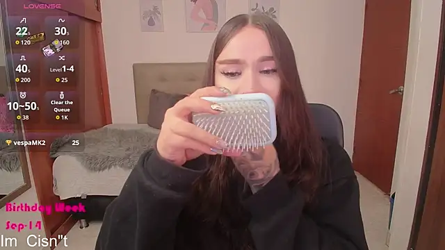 Miley Baker online show from September 25, 2:10 pm