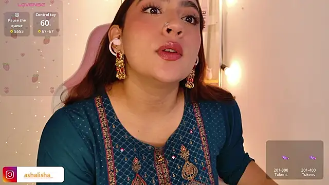 ashalisha online show from February 3, 3:28 pm