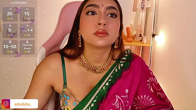 ashalisha online show from February 16, 2:13 pm