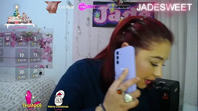 Snapshot of JADE_SWEET2 chatting on December 19, 6:01 pm JADE SWEET2 online show from December 19, 6:01 pm