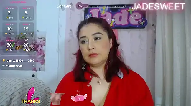 Snapshot of JADE_SWEET2 chatting on February 9, 9:49 pm JADE SWEET2 online show from February 9, 9:49 pm