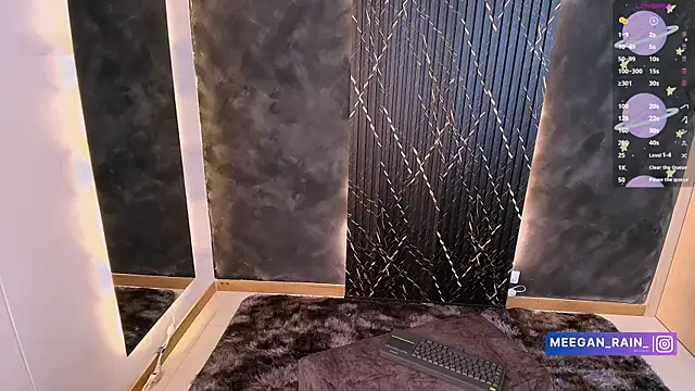  MeganRain online show from April 13, 7:25 am