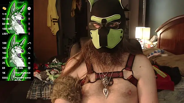 kinkywolf429 online show from July 10, 3:25 pm