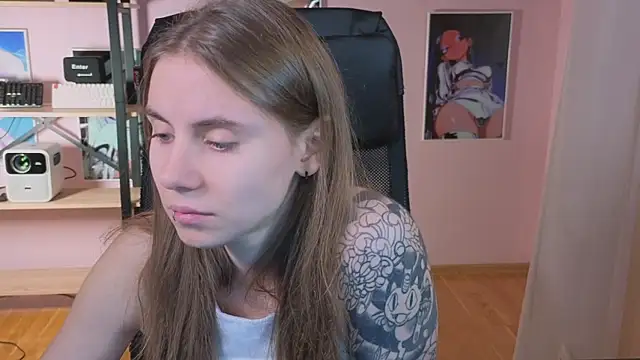 Snapshot of _AnnaStark_ chatting on October 1, 8:26 pm AnnaStark online show from October 1, 8:26 pm