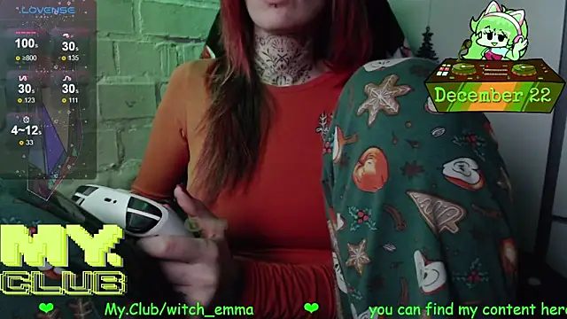 Witch Emma online show from December 22, 8:39 pm