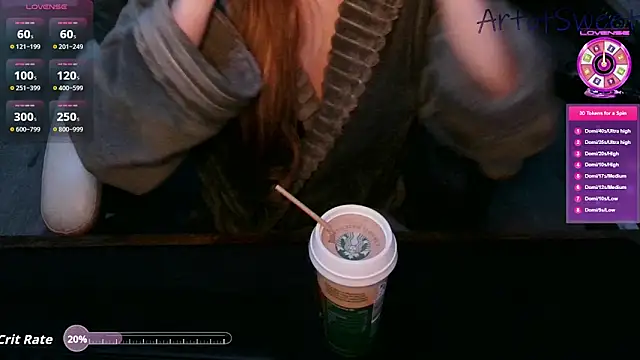 ArtofSweet online show from October 28, 8:00 pm