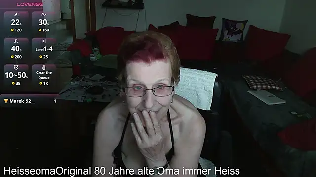 HeisseomaOriginal online show from March 14, 11:23 am