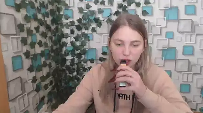 Snapshot of klerkarina chatting on March 2, 8:59 am klerkarina online show from March 2, 8:59 am