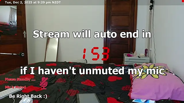 Snapshot of CDAdalyn chatting on December 2, 8:30 am CDAdalyn online show from December 2, 8:30 am