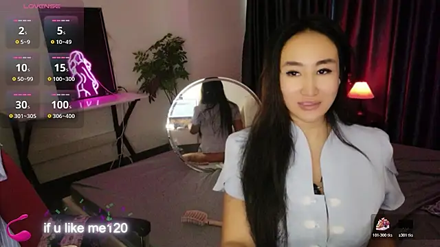 Snapshot of AsianQueens chatting on June 30, 3:18 am AsianQueens online show from June 30, 3:18 am