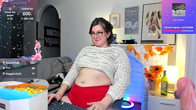 Snapshot of HunnyyLove chatting on March 5, 10:54 pm HunnyyLove online show from March 5, 10:54 pm