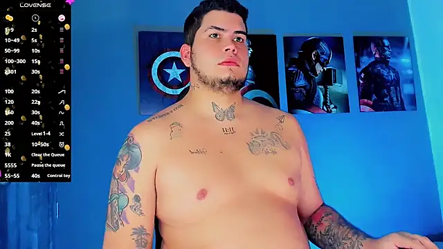 Snapshot of Thomas_chubbyxhot chatting on March 9, 12:21 am Thomas chubbyxhot online show from March 9, 12:21 am