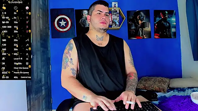 Thomas chubbyxhot online show from April 8, 9:20 am