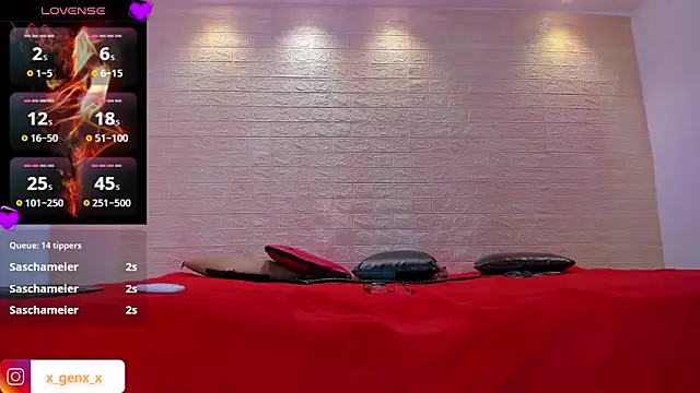 Snapshot of xGenesis_Miller_ chatting on January 30, 12:29 am xGenesis Miller  online show from January 30, 12:29 am