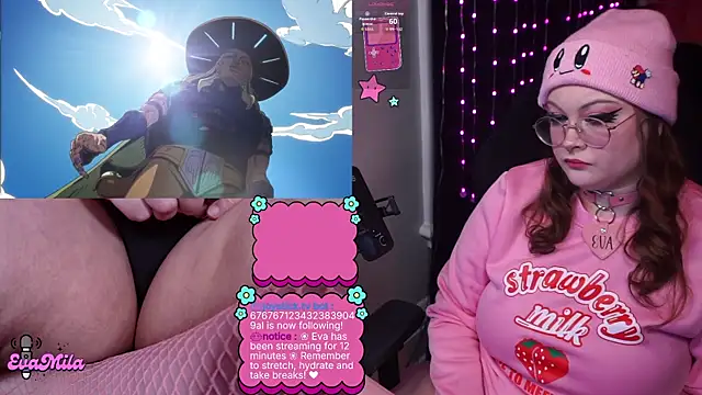 evamila online show from March 21, 12:04 am