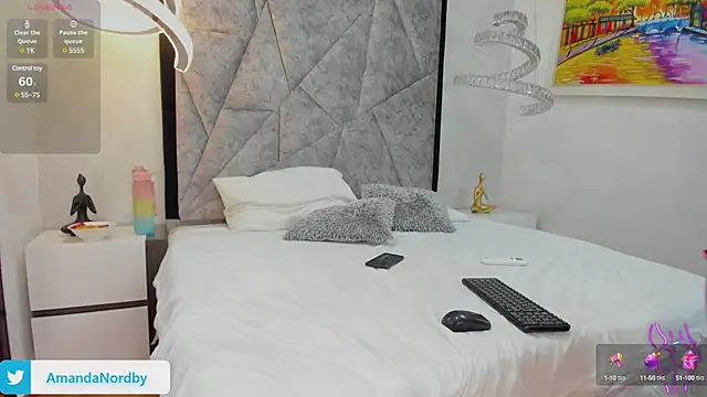 AmandaNordby  online show from January 24, 10:08 pm