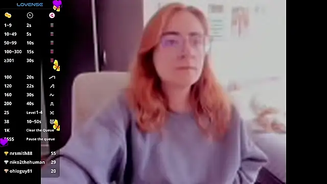 Snapshot of linda_giggle chatting on December 2, 5:26 pm linda giggle online show from December 2, 5:26 pm