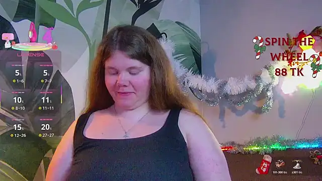 Snapshot of RubyValen chatting on December 23, 1:14 am RubyValen online show from December 23, 1:14 am