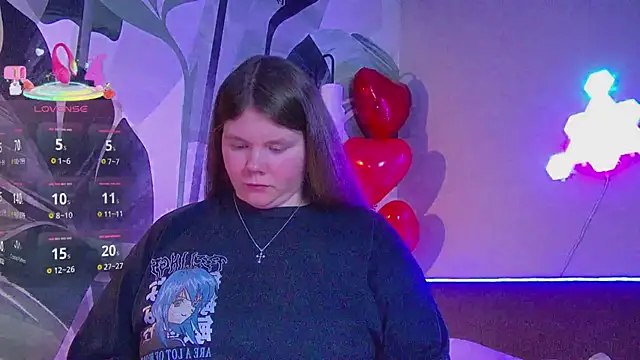 Snapshot of RubyValen chatting on February 23, 1:14 am RubyValen online show from February 23, 1:14 am