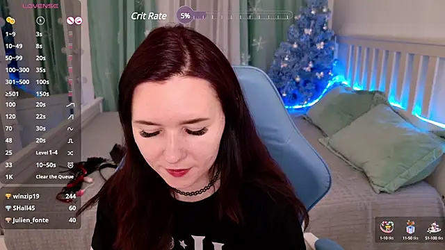 LissMoon online show from January 2, 4:02 pm