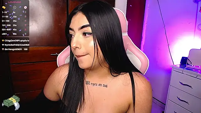 Snapshot of eva_six chatting on January 5, 2:38 am eva six online show from January 5, 2:38 am