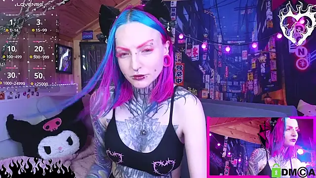 NekoCyber online show from July 19, 5:22 am