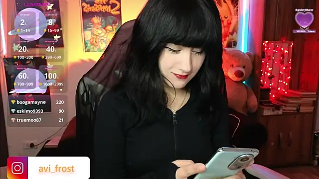 Snapshot of avi_frost chatting on February 8, 10:29 am avi frost online show from February 8, 10:29 am