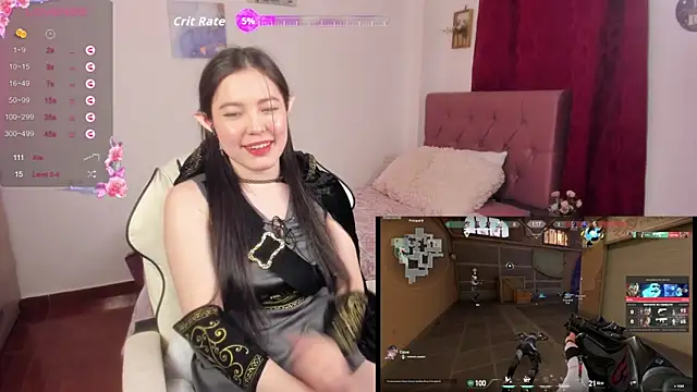 Snapshot of Micaela__4 chatting on October 11, 11:03 pm Micaela 4 online show from October 11, 11:03 pm