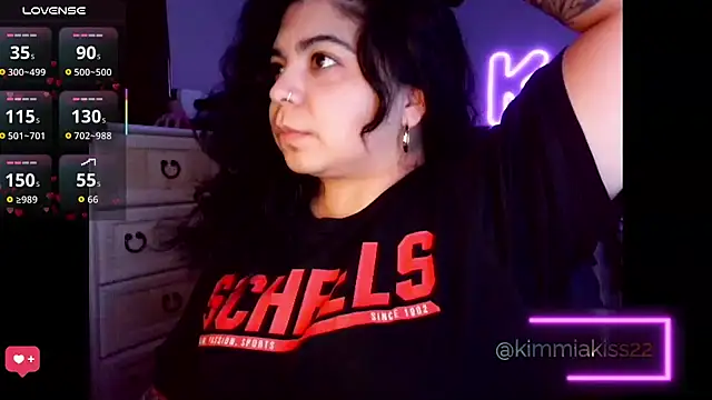 kimmiakiss22 online show from February 12, 2:39 am