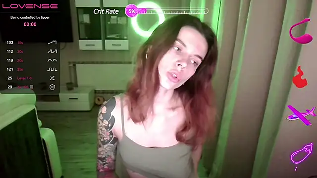 RinaDevil online show from January 31, 5:10 pm