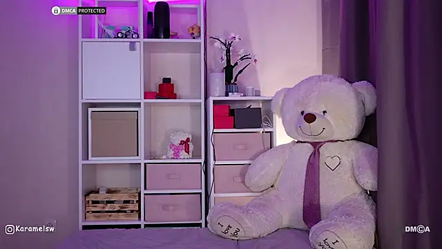 Karamelsw  online show from March 7, 11:24 pm