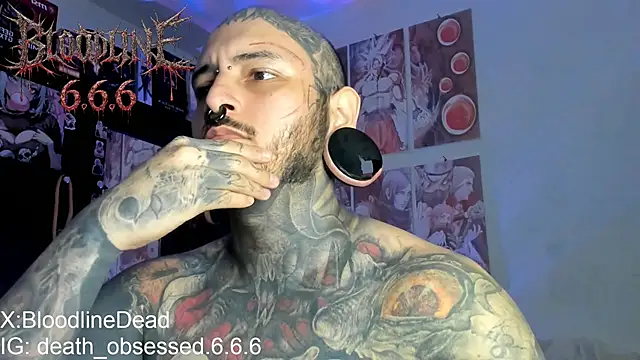 DEATHINK666XX online show from January 13, 5:40 pm