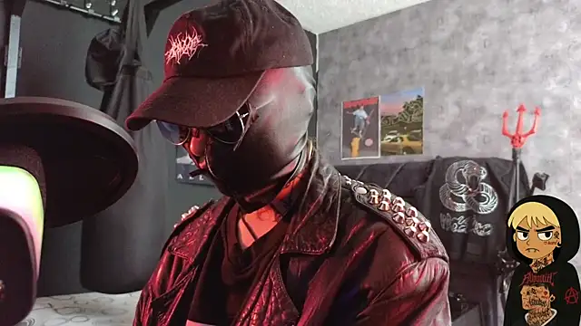 Snapshot of AcidMilo chatting on October 31, 4:52 pm AcidMilo online show from October 31, 4:52 pm