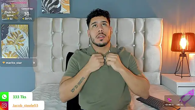 Snapshot of Jacob_Steele53 chatting on February 12, 12:16 am Jacob Steele53 online show from February 12, 12:16 am