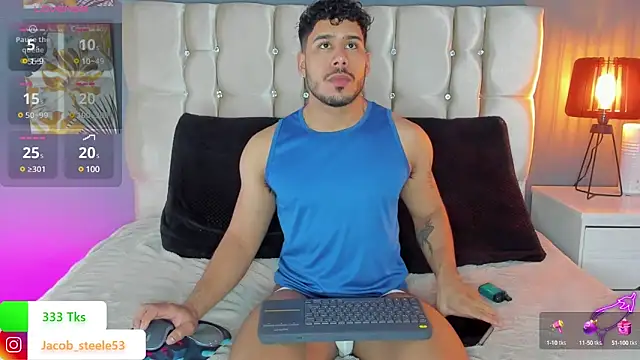 Snapshot of Jacob_Steele53 chatting on February 18, 9:09 pm Jacob Steele53 online show from February 18, 9:09 pm