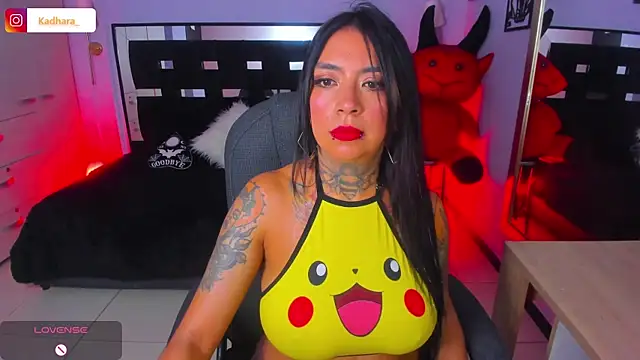 Snapshot of Kadarah chatting on February 4, 2:23 pm Kadarah online show from February 4, 2:23 pm