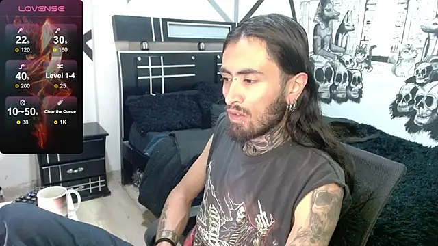 Snapshot of daimon_rockkk chatting on February 26, 4:03 am daimon rockkk online show from February 26, 4:03 am