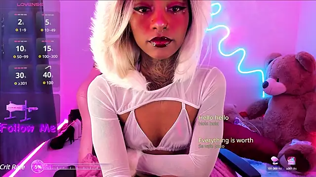 Snapshot of AshantiiSweet chatting on March 8, 12:22 am AshantiiSweet online show from March 8, 12:22 am