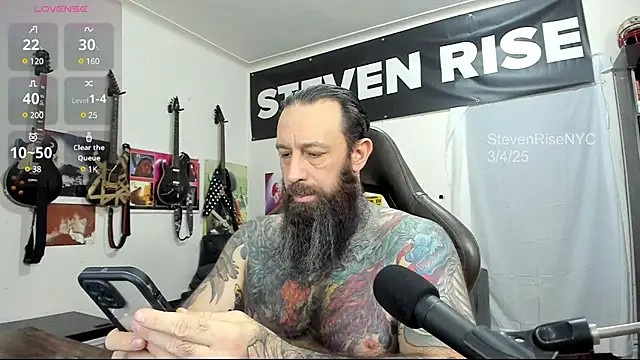 StevenRiseNYC online show from March 4, 1:59 pm