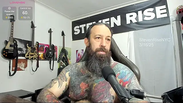 StevenRiseNYC online show from March 17, 1:08 pm