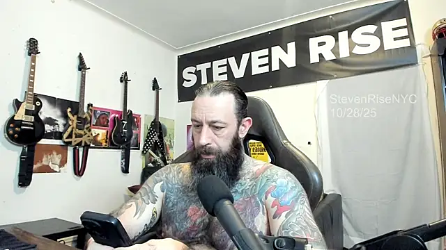 StevenRiseNYC online show from October 29, 1:02 pm